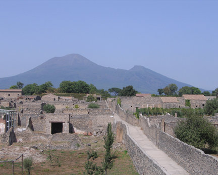 mount vesuvius tomb